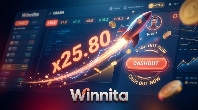 Crash game Aviator su app: curva del moltiplicatore in salita e pannello di cashout reattivo